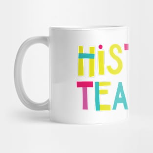 History Teacher Gift Idea Cute Back to School Mug